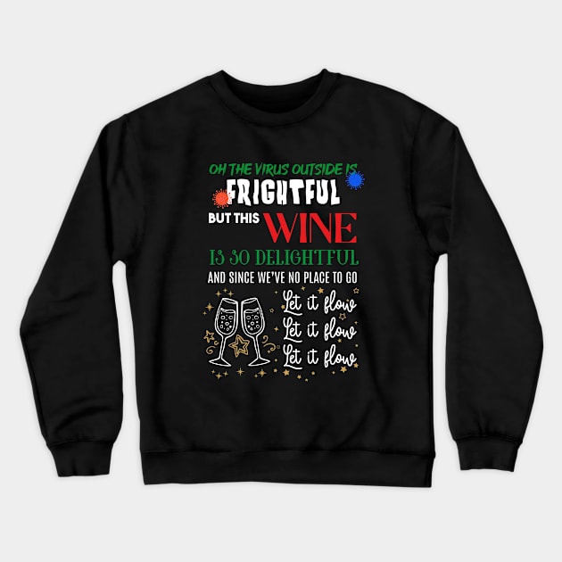 Corona Christmas Crewneck Sweatshirt by TheNfile